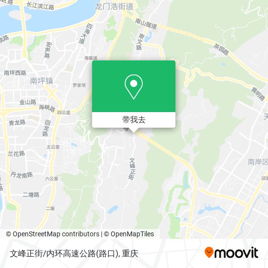 文峰正街/内环高速公路(路口)地图
