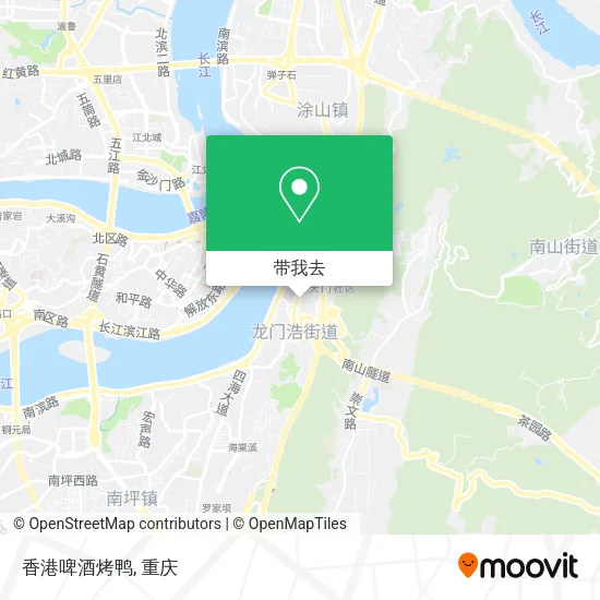 香港啤酒烤鸭地图