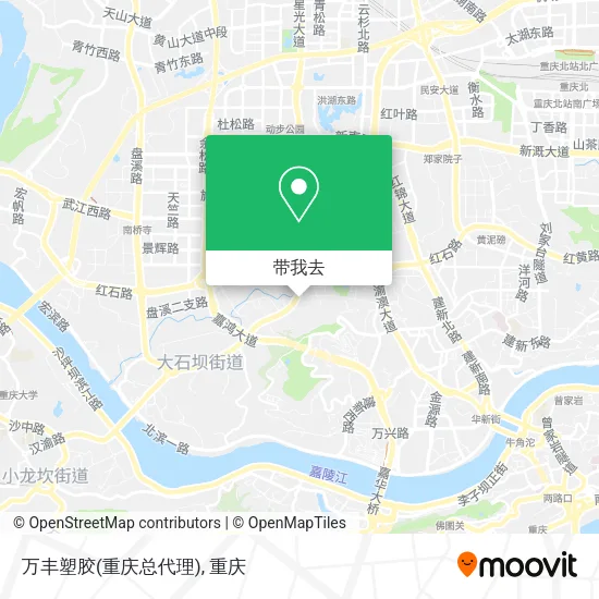 万丰塑胶(重庆总代理)地图