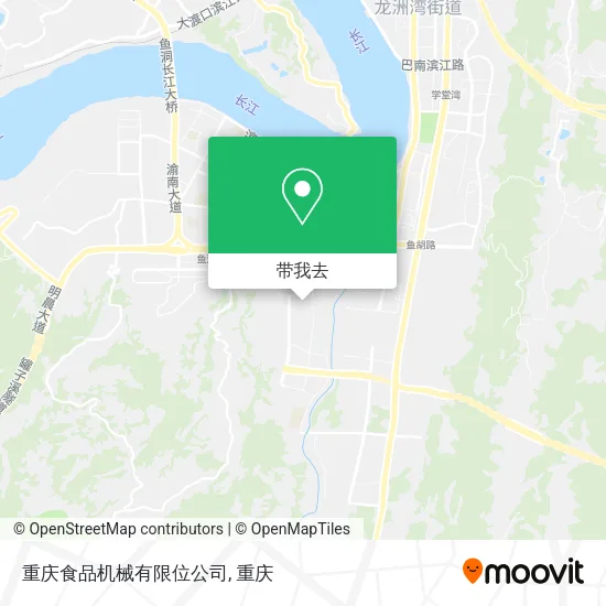 重庆食品机械有限位公司地图