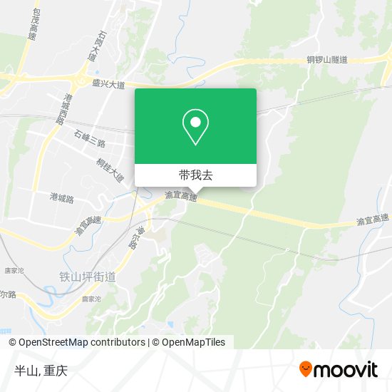 半山地图