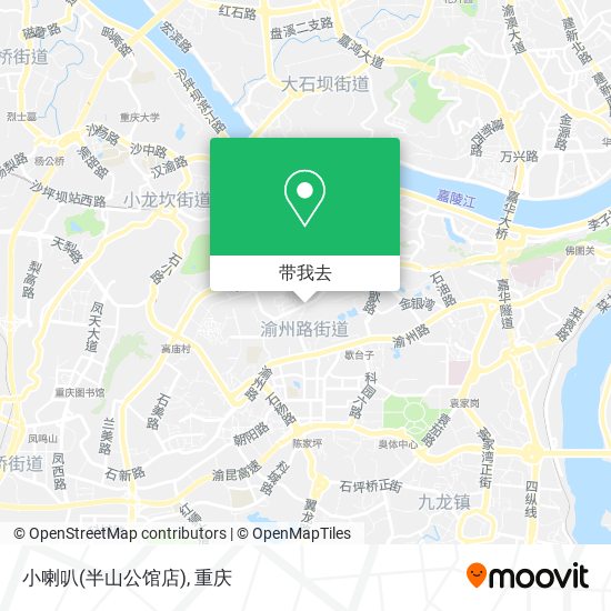 小喇叭(半山公馆店)地图