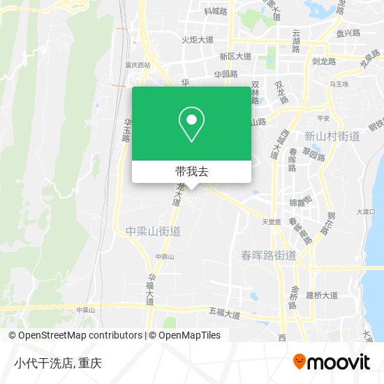 小代干洗店地图