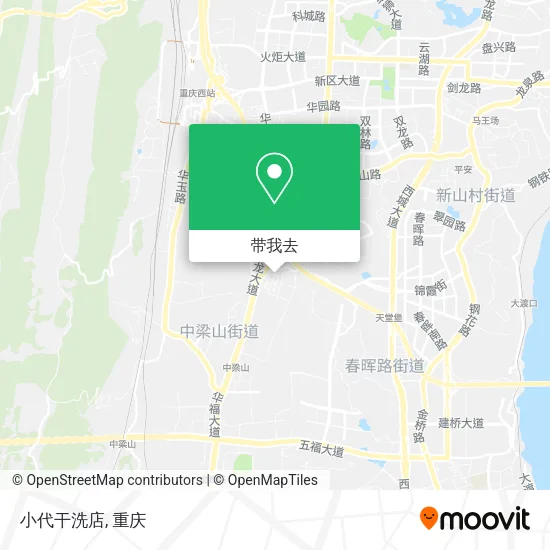 小代干洗店地图