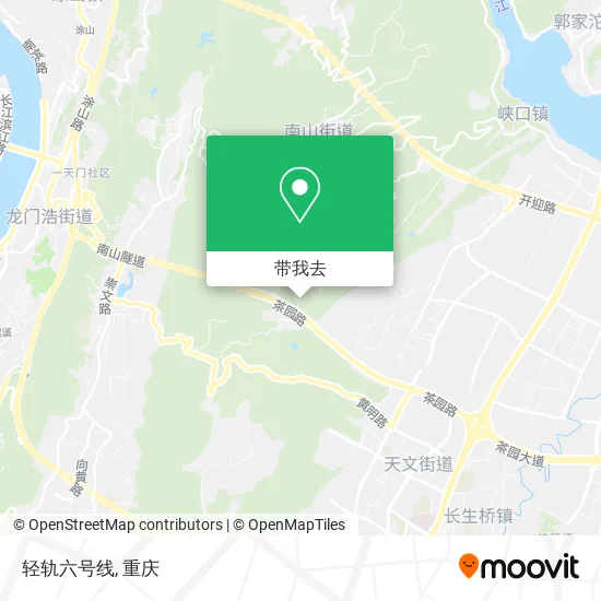 轻轨六号线地图