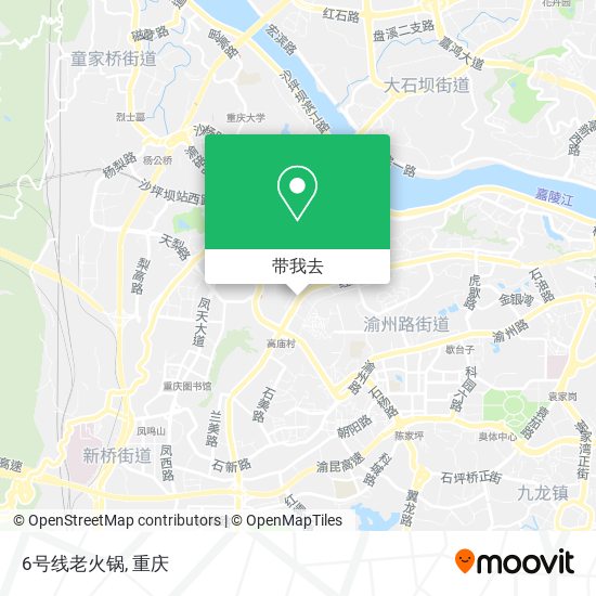 6号线老火锅地图