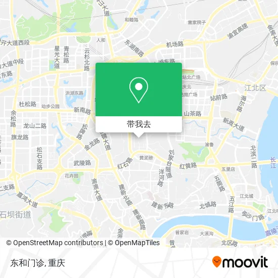 东和门诊地图