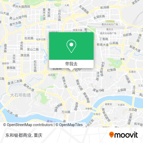 东和银都商业地图