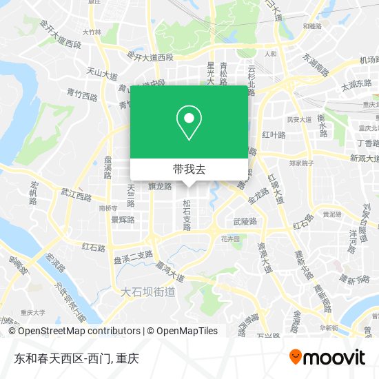 东和春天西区-西门地图