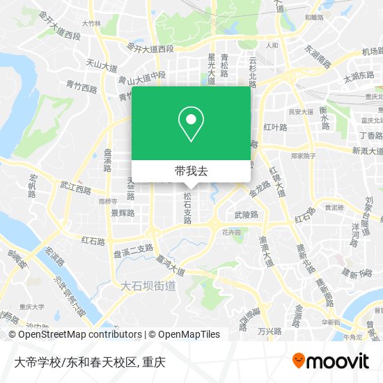 大帝学校/东和春天校区地图