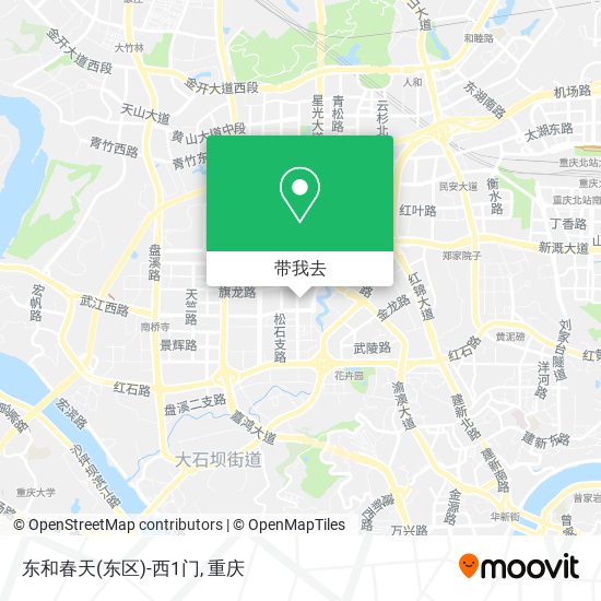 东和春天(东区)-西1门地图