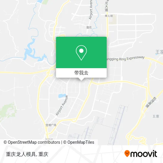 重庆龙人模具地图