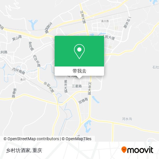 乡村坊酒家地图