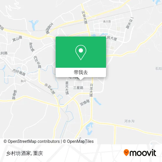 乡村坊酒家地图