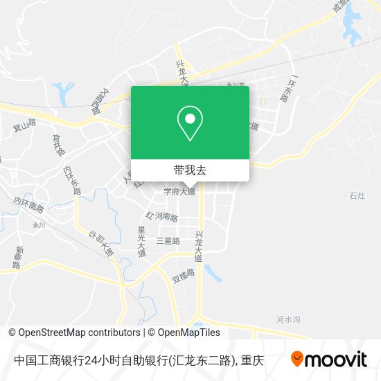 中国工商银行24小时自助银行(汇龙东二路)地图