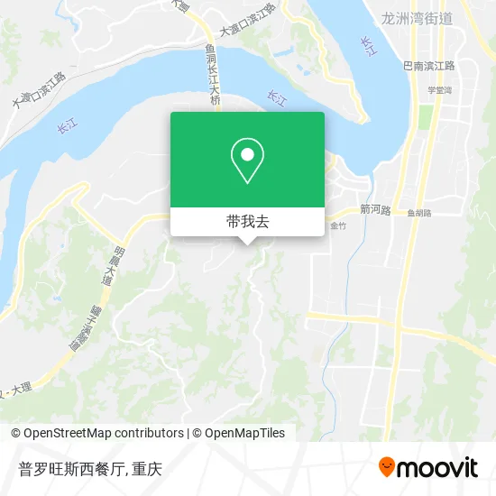 普罗旺斯西餐厅地图
