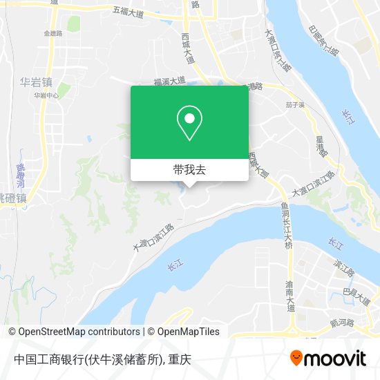 中国工商银行(伏牛溪储蓄所)地图