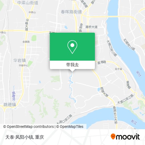 天泰·凤阳小镇地图