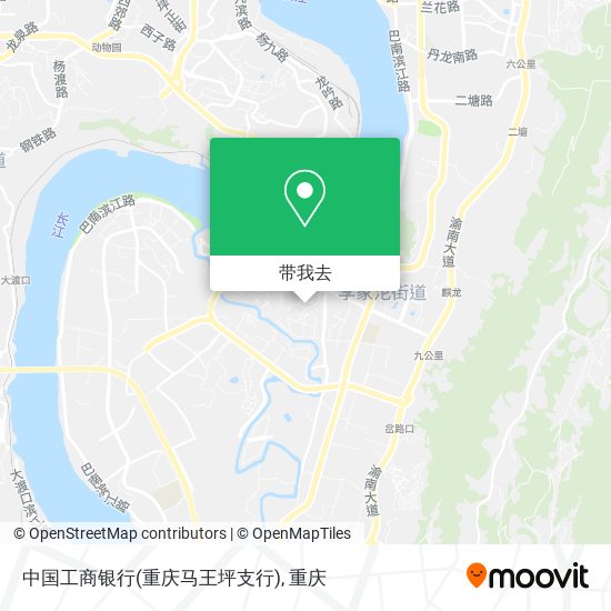 中国工商银行(重庆马王坪支行)地图