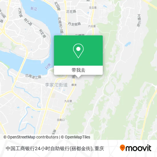 中国工商银行24小时自助银行(丽都金街)地图