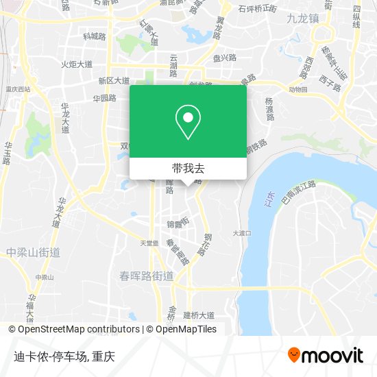 迪卡侬-停车场地图