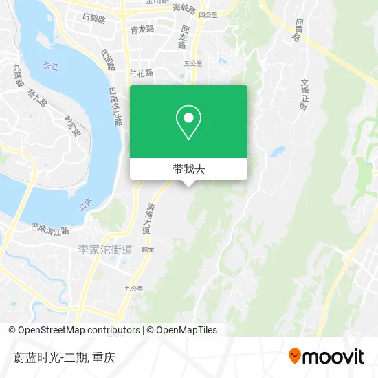 蔚蓝时光-二期地图