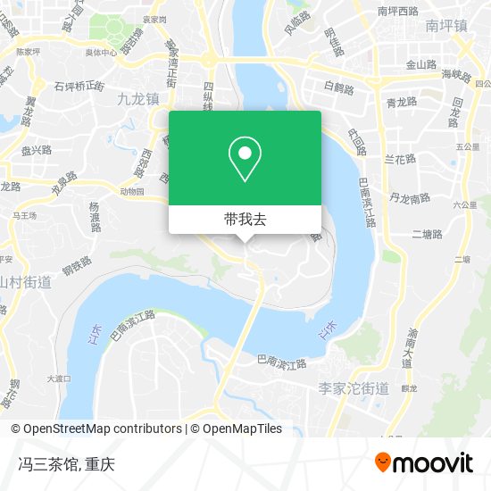 冯三茶馆地图