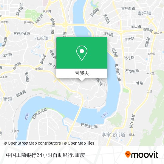 中国工商银行24小时自助银行地图