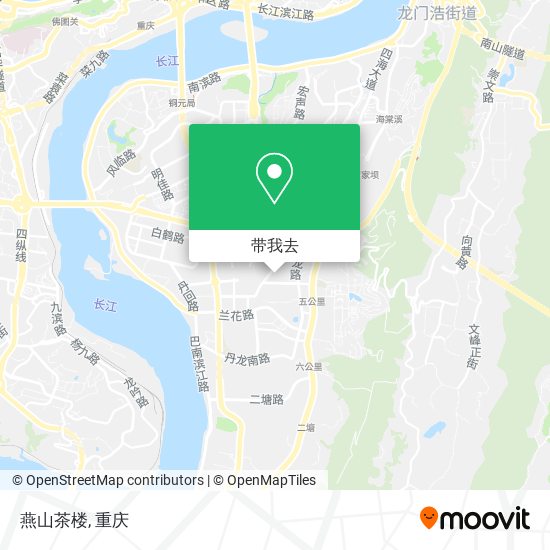 燕山茶楼地图