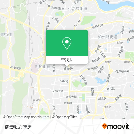 前进轮胎地图