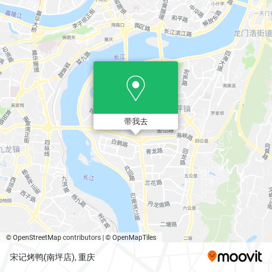 宋记烤鸭(南坪店)地图