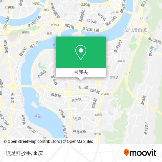 嘿足拜抄手地图
