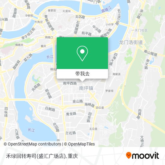 禾绿回转寿司(盛汇广场店)地图