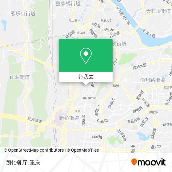 凯怡餐厅地图