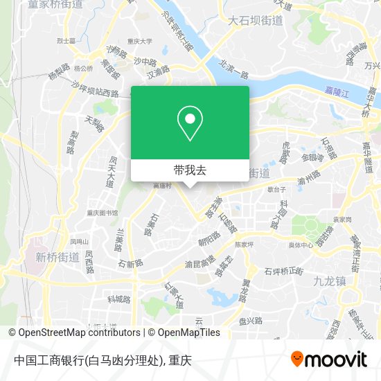 中国工商银行(白马凼分理处)地图