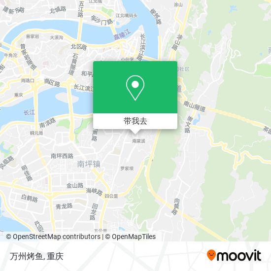 万州烤鱼地图
