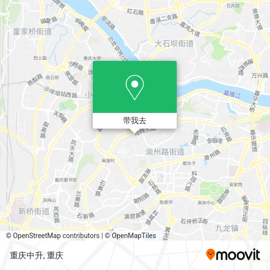 重庆中升地图