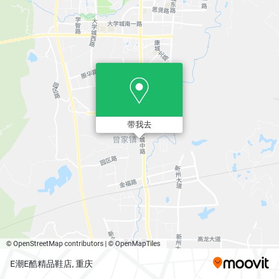 E潮E酷精品鞋店地图