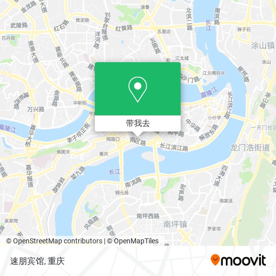 速朋宾馆地图