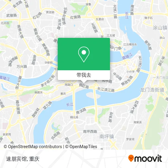 速朋宾馆地图
