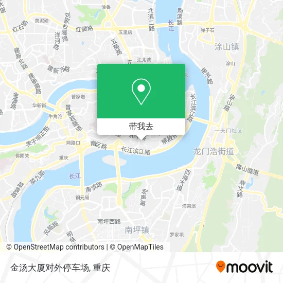 金汤大厦对外停车场地图
