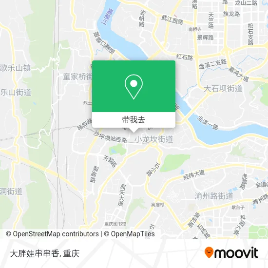 大胖娃串串香地图