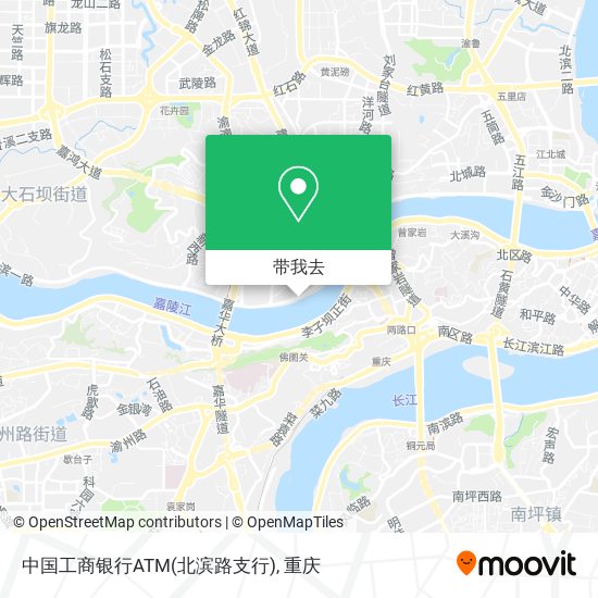 中国工商银行ATM(北滨路支行)地图