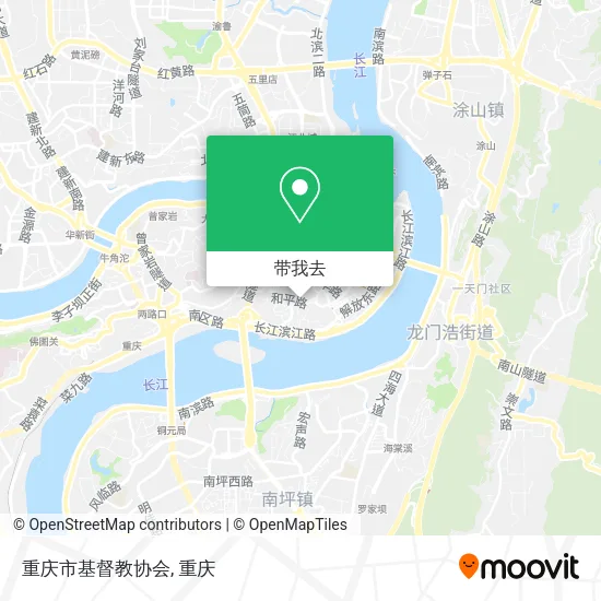 重庆市基督教协会地图