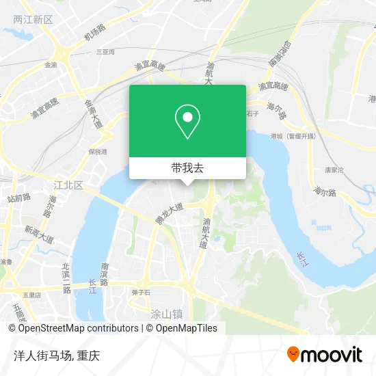 洋人街马场地图