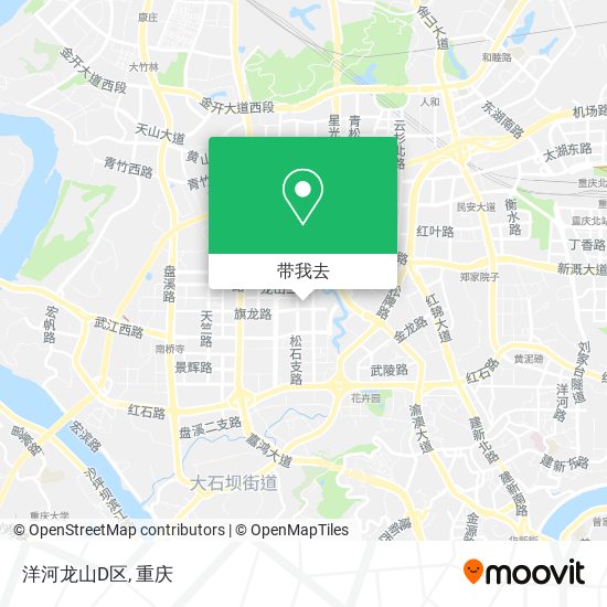 洋河龙山D区地图
