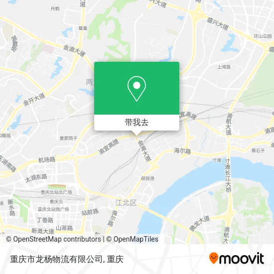 重庆市龙杨物流有限公司地图