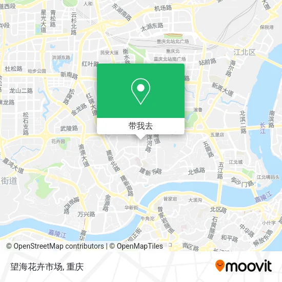 望海花卉市场地图