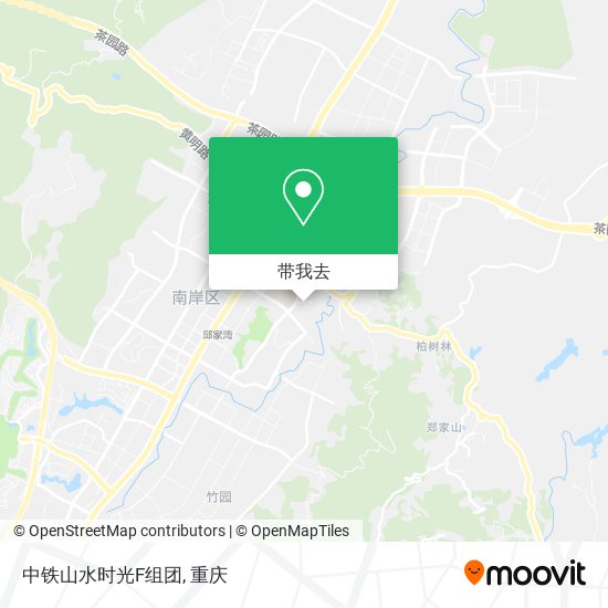中铁山水时光F组团地图