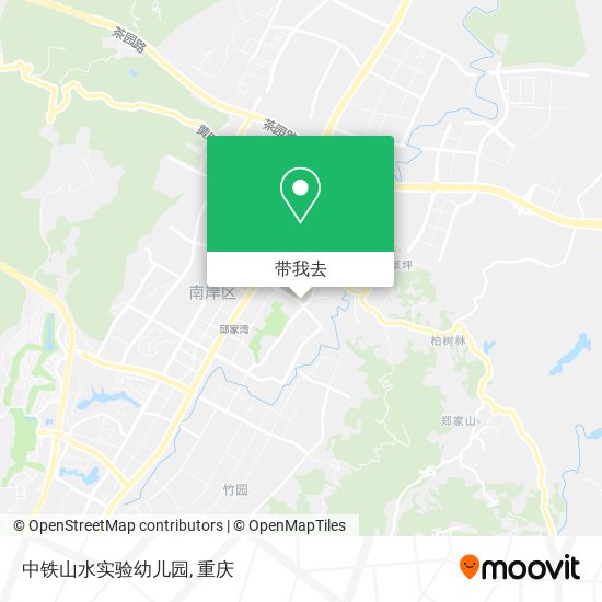 中铁山水实验幼儿园地图